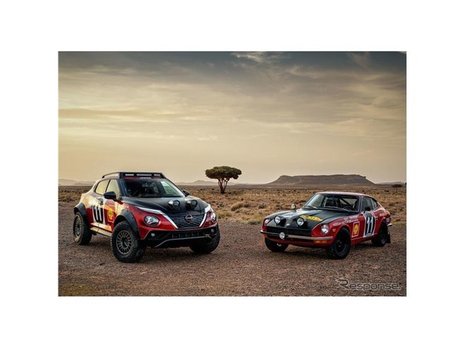 日産 ジューク・ハイブリッド にラリー車提案、デモ走行へ…グッド