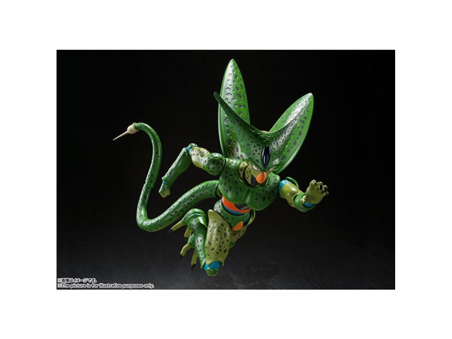 バンダイ、「ドラゴンボールZ」第1形態のセルをS.H.Figuarts化