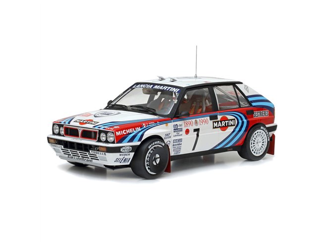 タミヤ、WRC出場車「ランチア デルタ HF インテグラーレ 16V」を完全