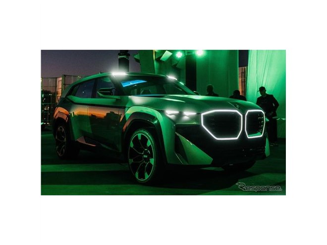 BMWの高性能電動SUV、『XM』プレビューモデル…英モータースポーツ 