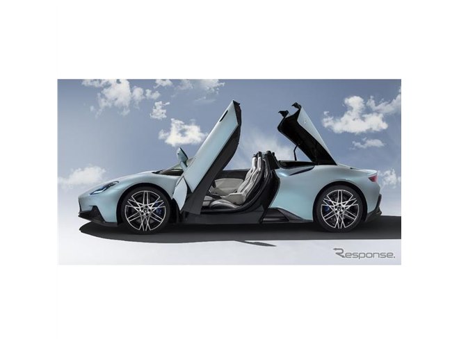 マセラティのスーパーカーにオープン仕様、ルーフは透明と不透明を切替