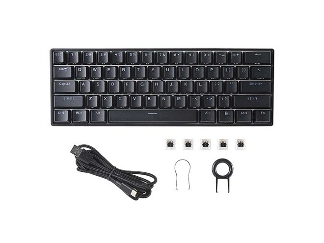 Mad Catz、省スペースのメカニカルゲーミングキーボード「S.T.R.I.K.E.