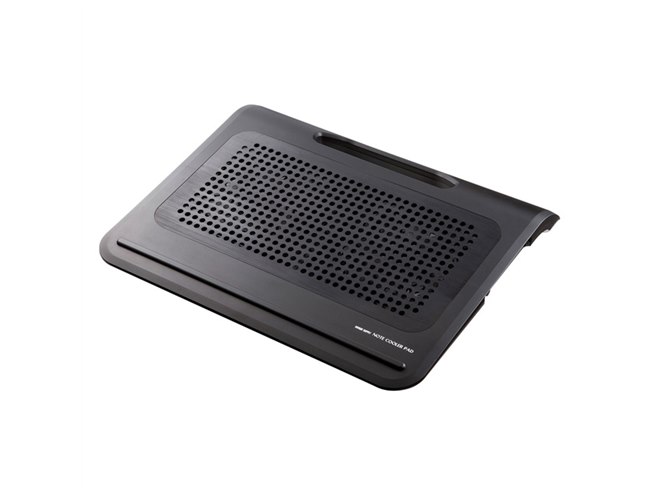 サンワ、12cm冷却ファンを採用したノートPC用クーラーパッド2