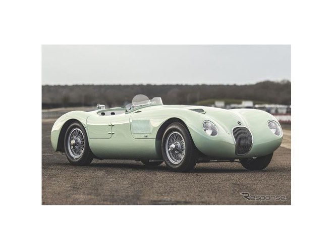 価格変更 1/18 オートアート ジャガーCタイプブリティッシュグリーン未