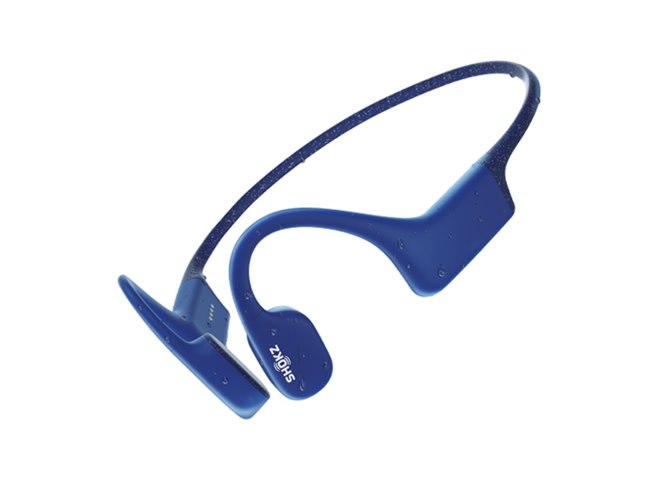 SHOKZ OpenSwim Blue 骨伝導イヤホン OpenSwim Pro 水泳用骨伝導