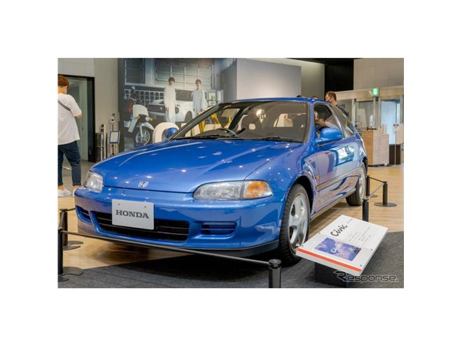 50周年を迎えたホンダ シビック、記念イベント開催中…歴代も展示 7月31