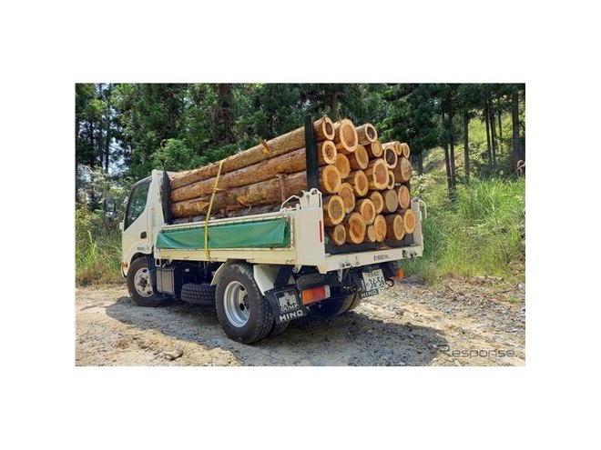 林業専用のダンプカー…奥地まで入れる工夫 アクティオ - 価格.com