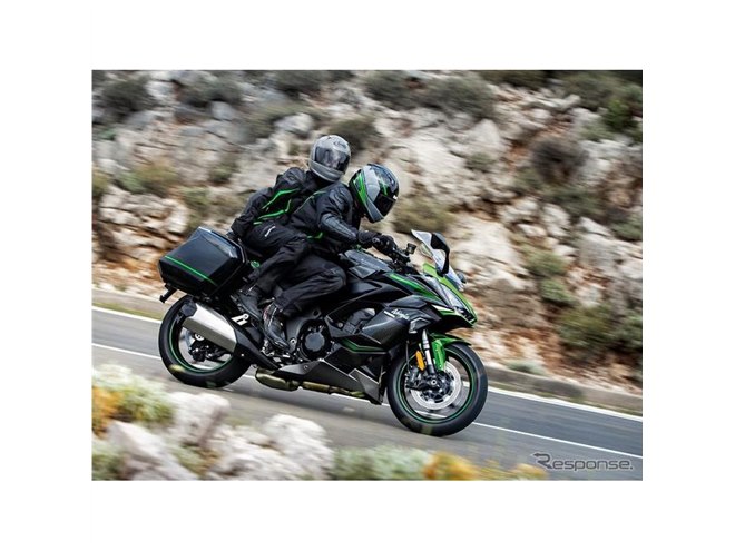 カワサキ Ninja 1000SX、新色「レッド×ブラック」を設定…2022年モデル
