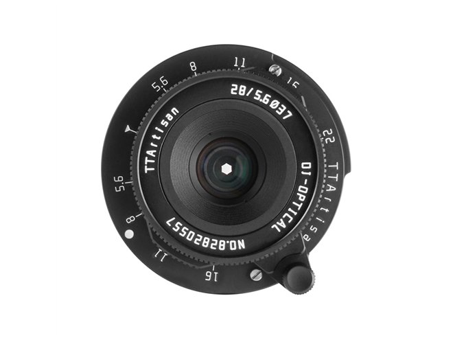 TTArtisan、ライカM用ミニマムレンズ「28mm f/5.6」に「ブラック