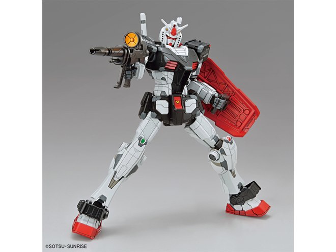 高機動型「RX-78F00 ガンダム」が1/144ガンプラ化、アンクルガードも