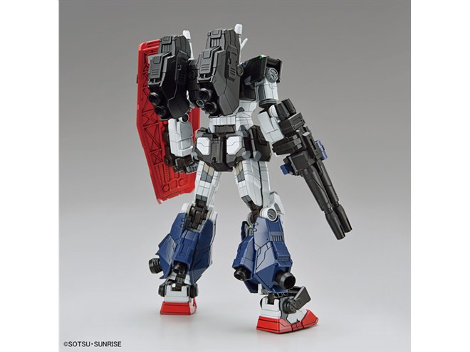 高機動型「RX-78F00 ガンダム」が1/144ガンプラ化、アンクルガードも