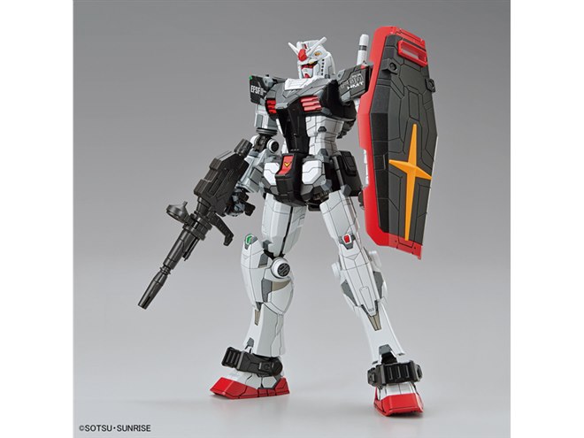 高機動型「RX-78F00 ガンダム」が1/144ガンプラ化、アンクルガードも