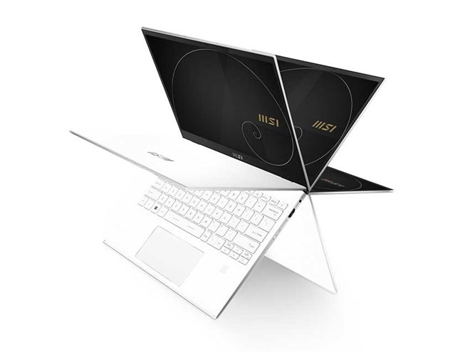 MSI、13.4型ノートPC「Summit E13 Flip Evo」に直販限定ホワイトモデル - 価格.com