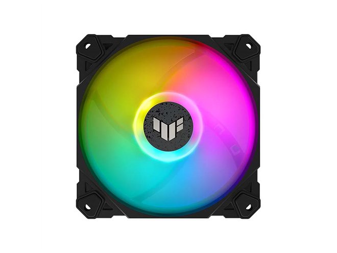 ASUS、ケースファン「TUF GAMING TF120 ARGB」「TUF GAMING TF120 ARGB