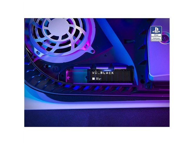 WD、公式ライセンスを取得したPS5用SSD「WD_BLACK SN850 NVMe M.2 SSD