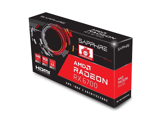 SAPPHIRE、OC仕様の「Radeon RX 6700」を搭載したビデオカード - 価格.com