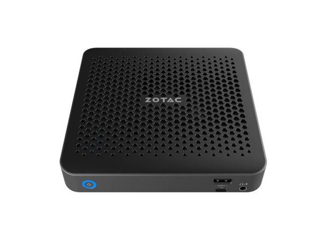 ZOTAC、第11世代Core i7を搭載した薄型ミニPC「ZBOX edge MI666