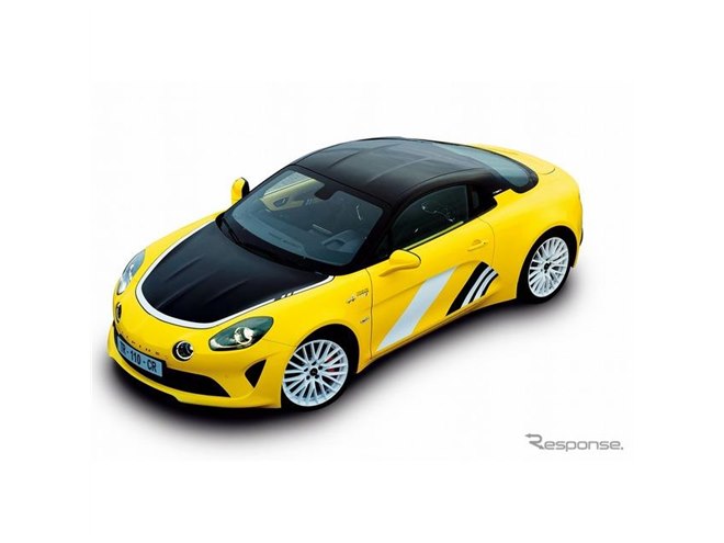 アルピーヌ A110 にイエローの限定モデル、日本発売…価格は1064