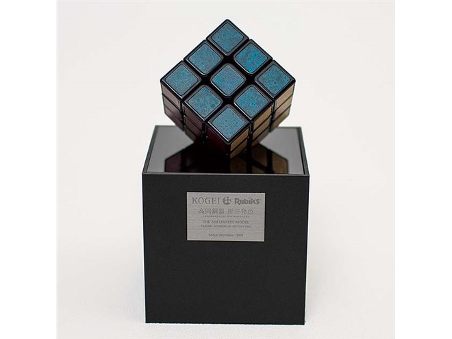 メガハウス、「工芸ルービックキューブ 高岡銅器 折井発色」を予約開始