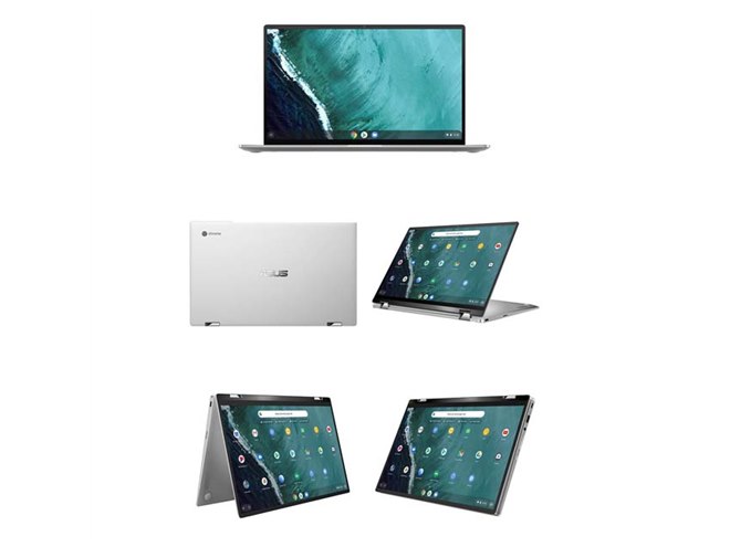 ASUS、8GB+64GB構成で64,800円の「ASUS Chromebook Flip C434TA