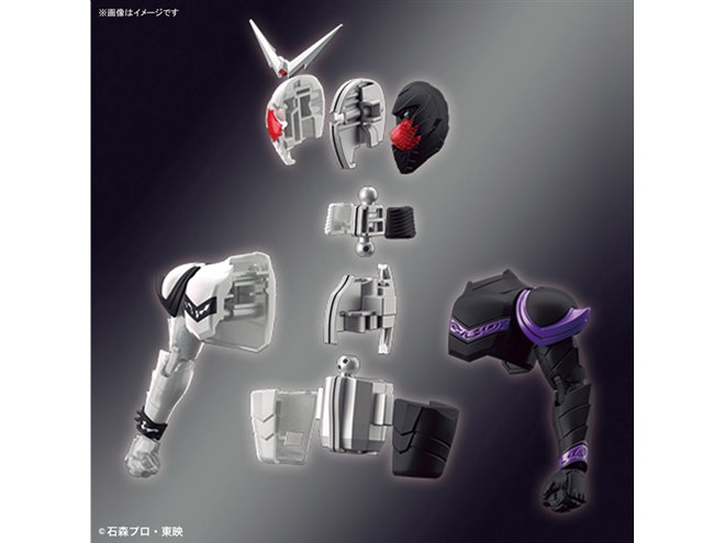 バンダイ、「仮面ライダーW」Figure-rise Standard ファングジョーカー