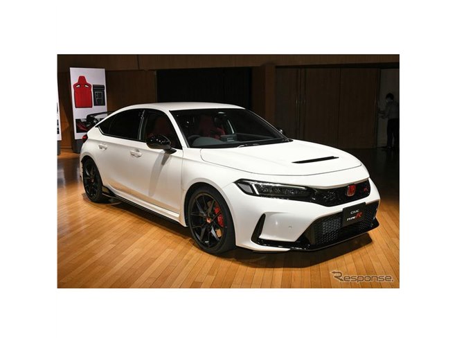 ホンダ シビックタイプR 新型】発売は9月、ついにデザインがお披露目