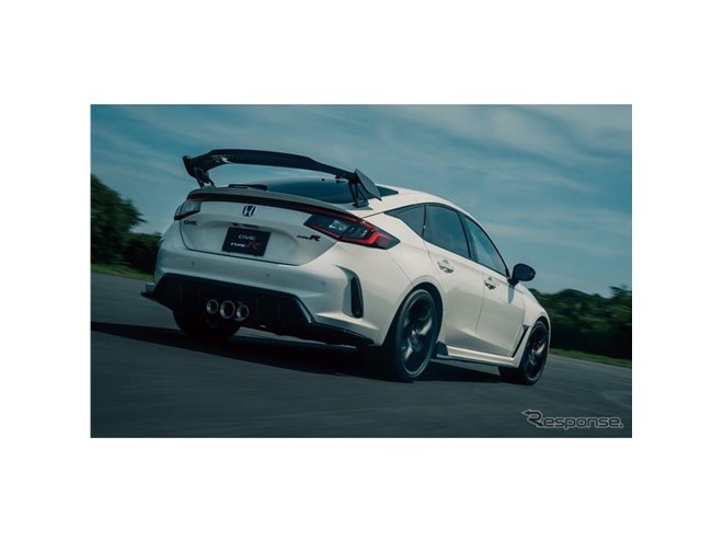HONDAシビックタイプR FL5純正テールゲートスポイラー（カーボン） HONDA 純正オプション テールゲートスポイラー(カーボン