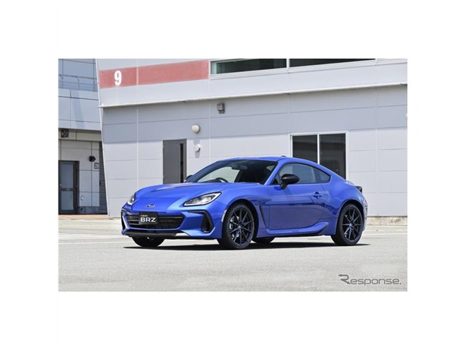 スバル BRZ に10周年特別仕様…ブルーと黒でよりスポーツカーらしく