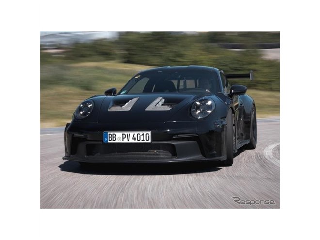 ポルシェ 911 最強の「GT3 RS」新型、8月17日発表へ…プロトタイプの