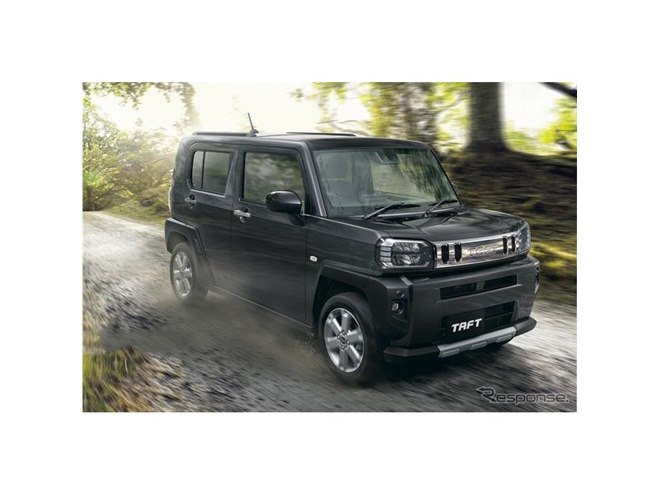 ダイハツ タフト、特別仕様車「ダーククロム ベンチャー」の先行