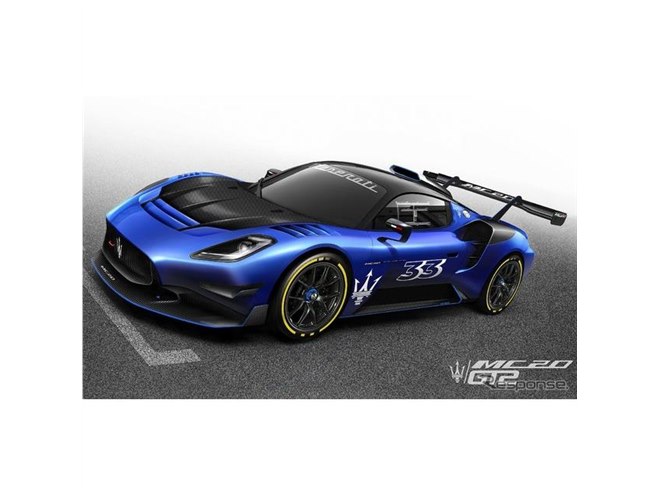 マセラティ『MC20』ベースのレースカー、欧州GT2選手権参戦へ…2023年