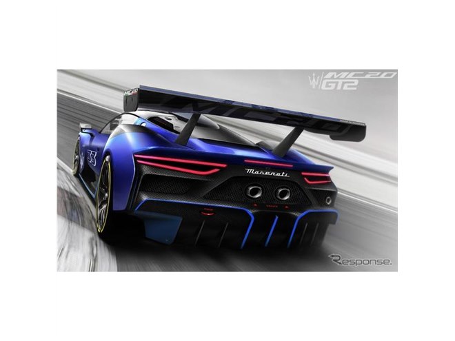 マセラティ『MC20』ベースのレースカー、欧州GT2選手権参戦へ