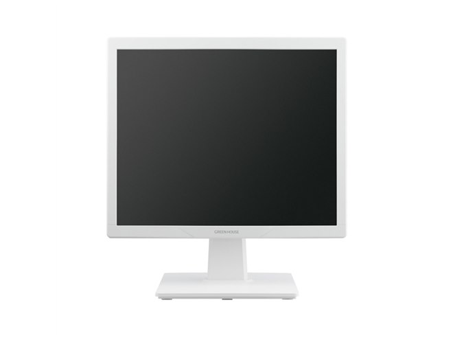 グリーンハウス GH-LCS17D-BK 17型スクエアLED液晶ディスプレイ HDMI 搭載ブラック スクエア | GH-LCS17Dシリーズ | GREEN HOUSE グリーンハウス