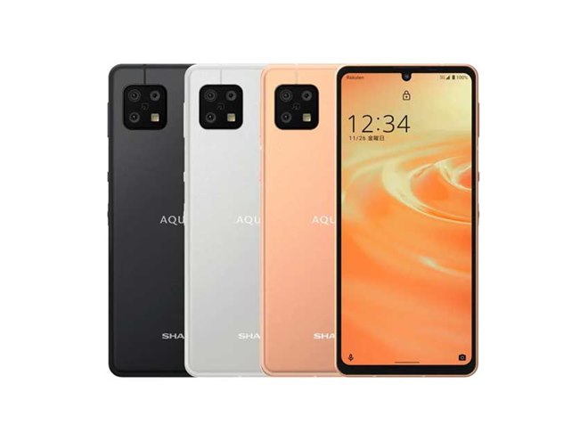 楽天モバイル、シャープ5Gスマホ「AQUOS sense6s」を39,800円で