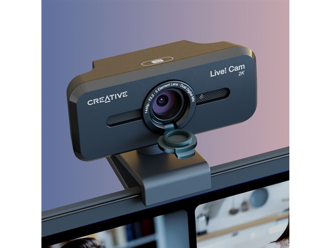 クリエイティブメディア、最大2560×1440/30fps撮影対応のWEBカメラ