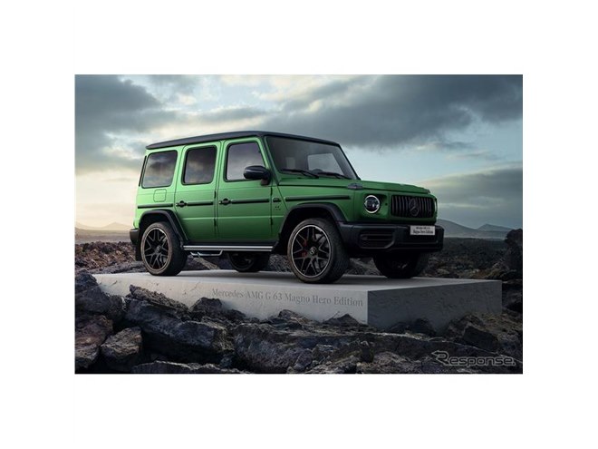 Mercedes-AMG G63 カラーエディション 5色セット 走り向上】メルセデスAMG G63 ローンチエディション試乗編