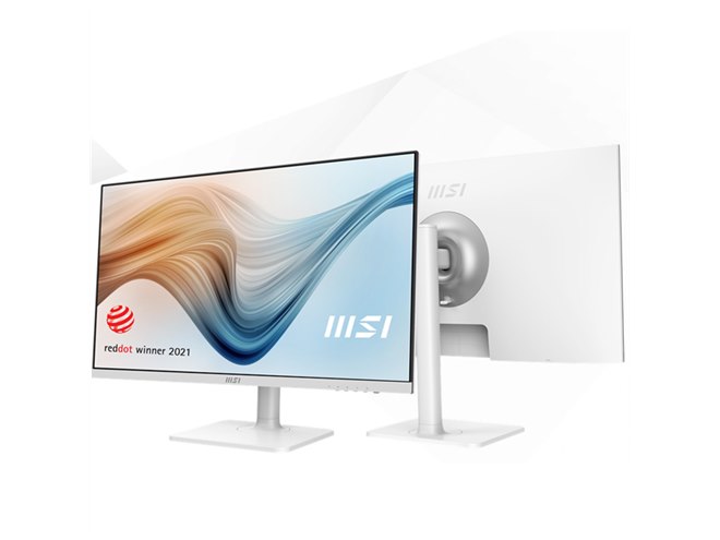 MSI、USB PD 65W給電対応の27型液晶ディスプレイ「Modern MD272QPW