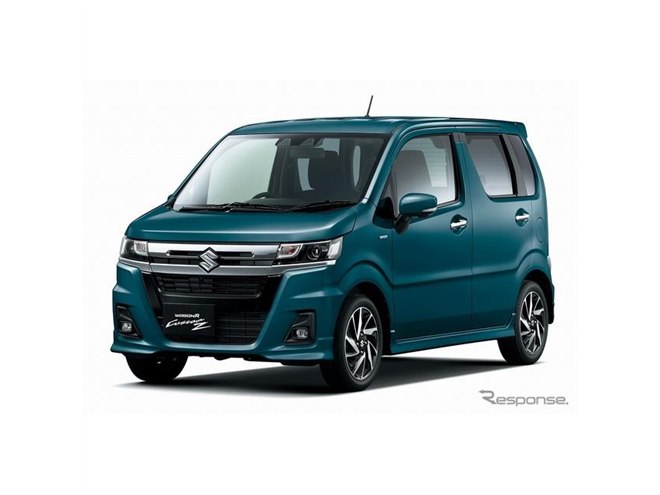 精悍なマスクの「カスタムZ」登場、スズキ ワゴンRが一部仕様変更