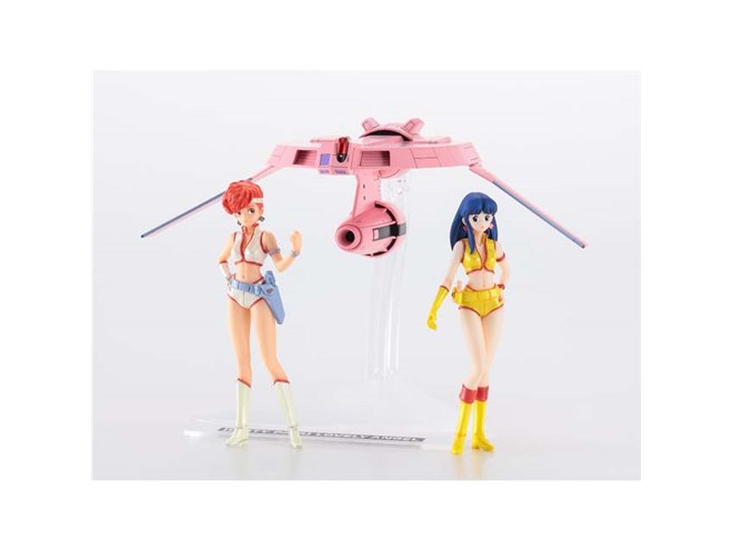 ダーティペア レジンキット ケイ ＆ ユリ 1/20 ラブリーエンゼル号セット ラブリーエンゼル参上！？ ランペイジより『ダーティペア』ユリ