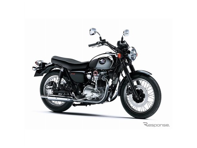 カワサキ W800シリーズ、新グラフィックスを設定 8月10日より