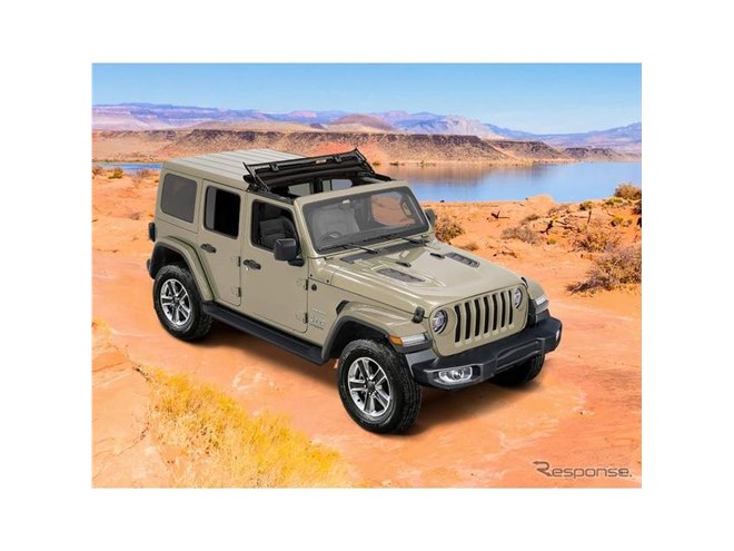 ラングラー　FRP　ルーフ 開閉式ルーフトップを装備、ジープ ラングラー 特別仕様車を発売