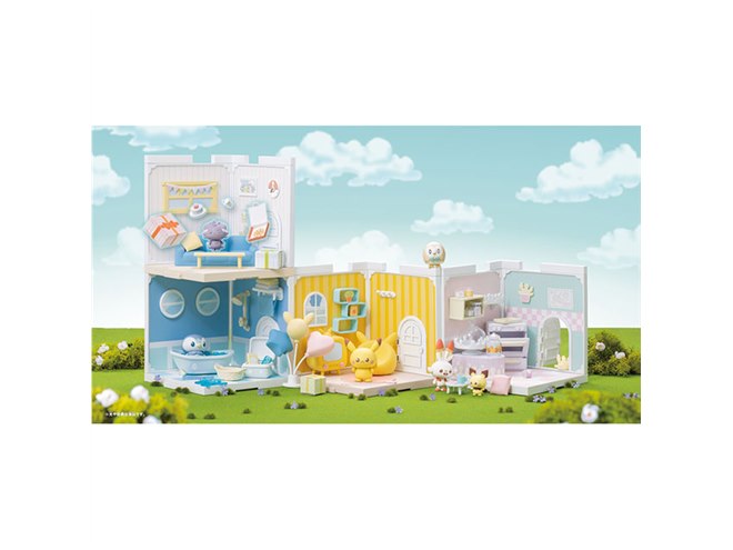 タカラトミー、部屋とフィギュアをセットにした「ポケモン ポケ