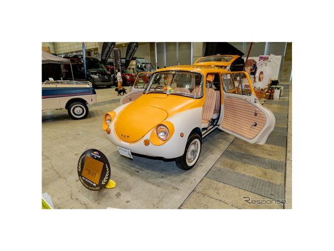 かわいい」スバル360ビーチバン、半年かけてカスタマイズ - 価格.com