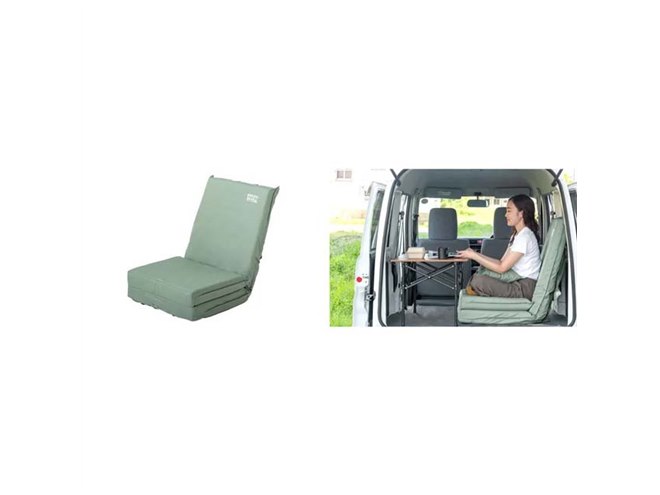 車中泊やテント泊に適した「3WAY車中泊マット」が発売、14段階