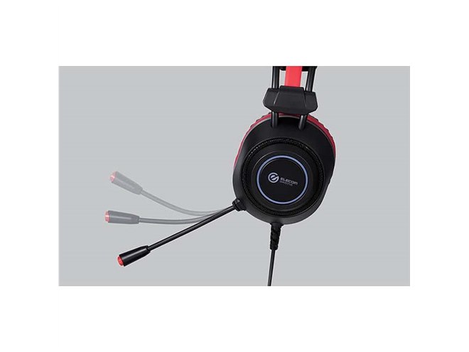 エレコム、虹色に光る有線ゲーミングヘッドセット「HS-G52PBK」 - 価格.com