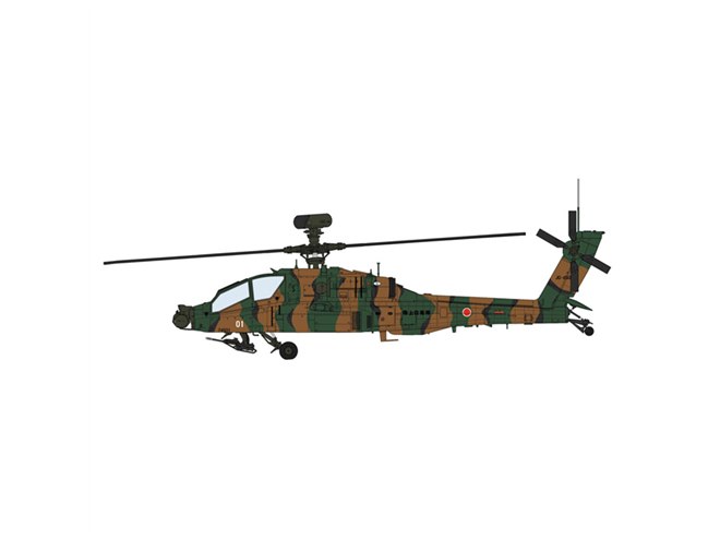 AH-64D アパッチ ロングボウ 陸上自衛隊 ディテールアップ
