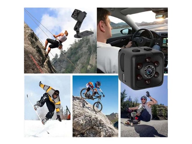 一辺2cmの超小型カメラ「GeeCube X1」の新色「レインボー」が発売