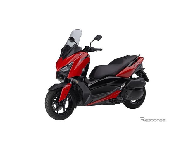 250ccスポーツスクーター『XMAX ABS』に4つの新色、ヤマハカラーにMAX