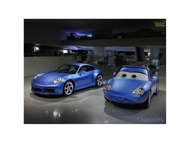 ポルシェ 911 に映画『カーズ』の「サリー」仕様、1台限り