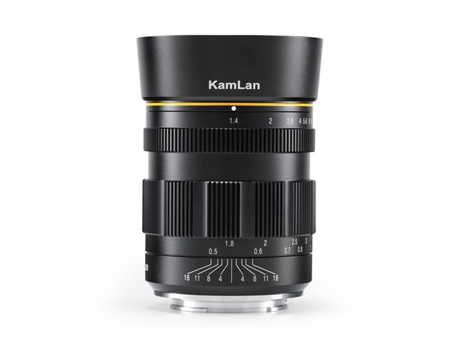 KAMLAN、フルフレーム対応の標準レンズ「55mm F1.4」34,000円前後